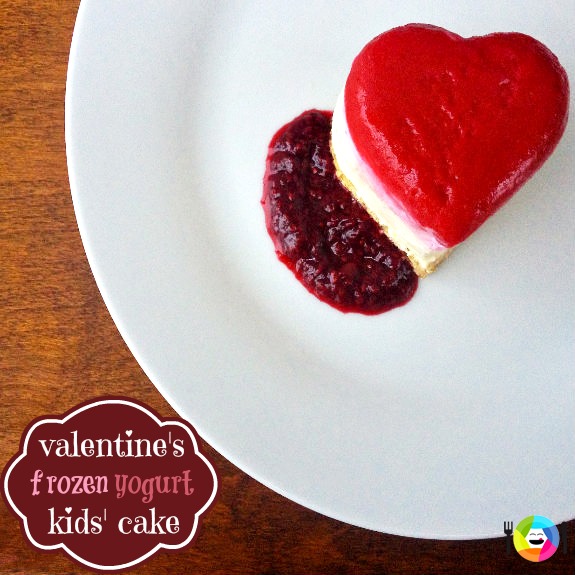 Valentine's Frozen Yogurt Cake Recipe