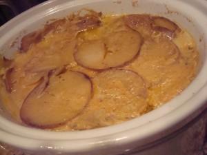 potatoes au gratin