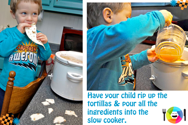 Inner Child Food: Chicken Tortilla Soup - How to Involve Your Children in Cooking Chicken Tortilla Soup - How to Involve Your Children in Cooking