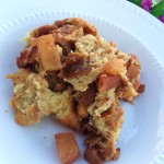 Healthier Slow Cooker Apple Bread Pudding