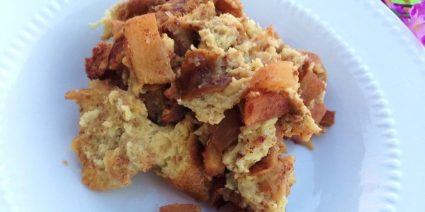 Inner Child Food: Slow Cooker Apple Bread Pudding Recipe Healthier Slow Cooker Apple Bread Pudding