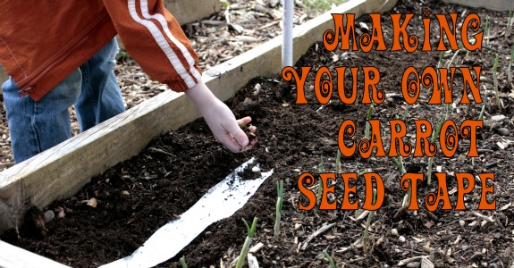 Make Your Own Seed Tape Make Your Own Seed Tape