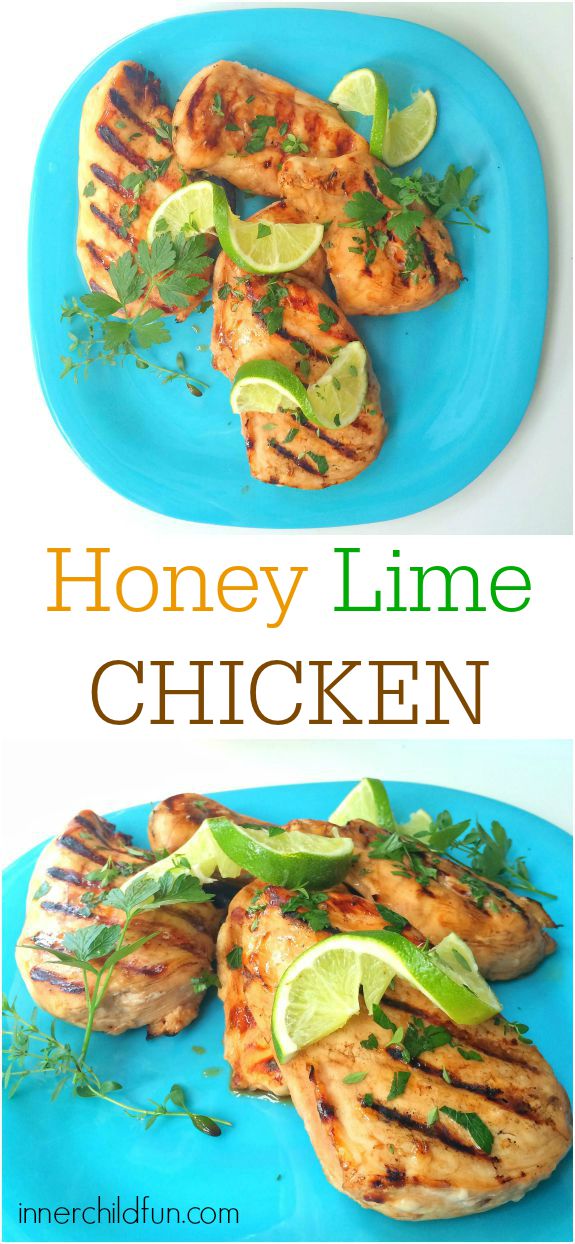 Favorite Summer Recipes -- Honey Lime Chicken